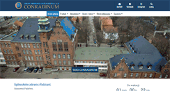 Desktop Screenshot of conradinum.pl